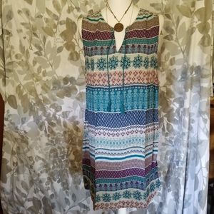 BeachLunchLounge flowy boho tunic dress coverup